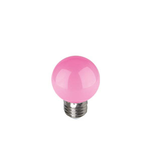 Lampadina LED Decorativa 1W, 100 Lm, E27, Rosa