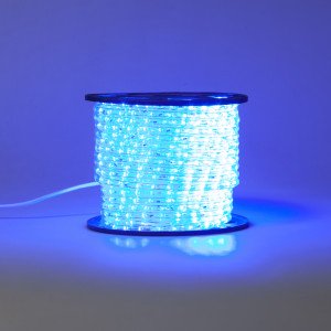 Tubo Luminoso a Led FlexiNeon 13mm, Blu, 50m, Prolungabile