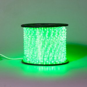 Tubo Luminoso a Led FlexiNeon 13mm, Verde, 50m, Prolungabile