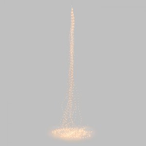 Cascata di Luci, 900 MicroLED, h 320 cm, Bianco Caldo Tradizionale