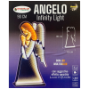 Angelo Bianco 90 cm Infinity Light con LED, IP44, Alimentatore Incluso, Uso Esterno ed Interno