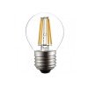 Catenaria di lampadine da 15 Metri con 10 Lampadine a LED da 4W bianco caldo, cavo nero, alimentazione 4 MT (Catenarie Led)